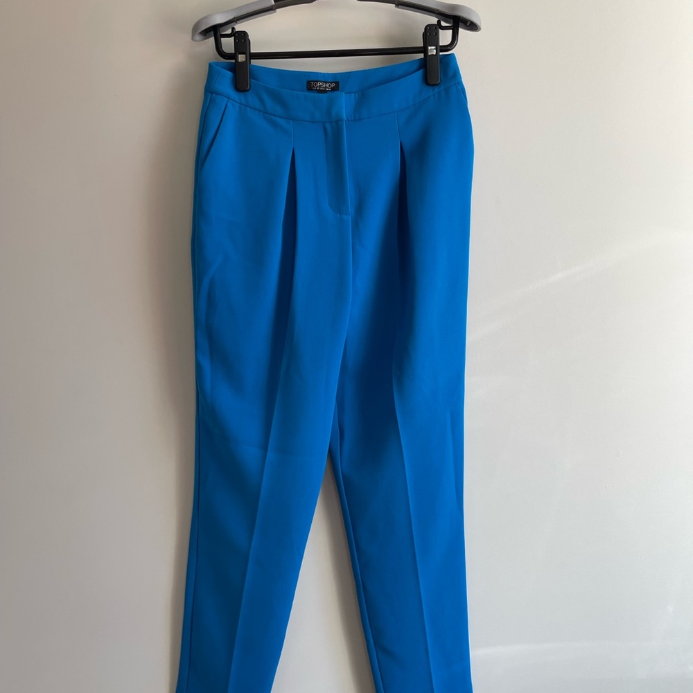 Elegant Blue Women's Pants